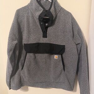 Carhartt Black and Gray Relaxed Fit Jacket